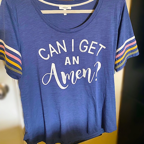 Maurices Tops - Maurices Graphic Tee with model photo